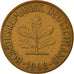 Monnaie, République fédérale allemande, 10 Pfennig, 1968, Hambourg, TTB