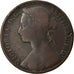 Coin, Great Britain, Victoria, Penny, 1877, VF(20-25), Bronze, KM:755