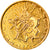Coin, France, 10 Francs, 1976, EF(40-45), Golden brass, Gadoury:814