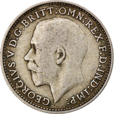 Coin, Great Britain, George V, 3 Pence, 1920, VF(30-35), Silver, KM:813a