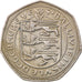 Moneta, Guernsey, Elizabeth II, 50 New Pence, 1969, BB, Rame-nichel, KM:25