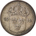 Coin, Sweden, Gustaf V, 10 Öre, 1918, EF(40-45), Silver, KM:780