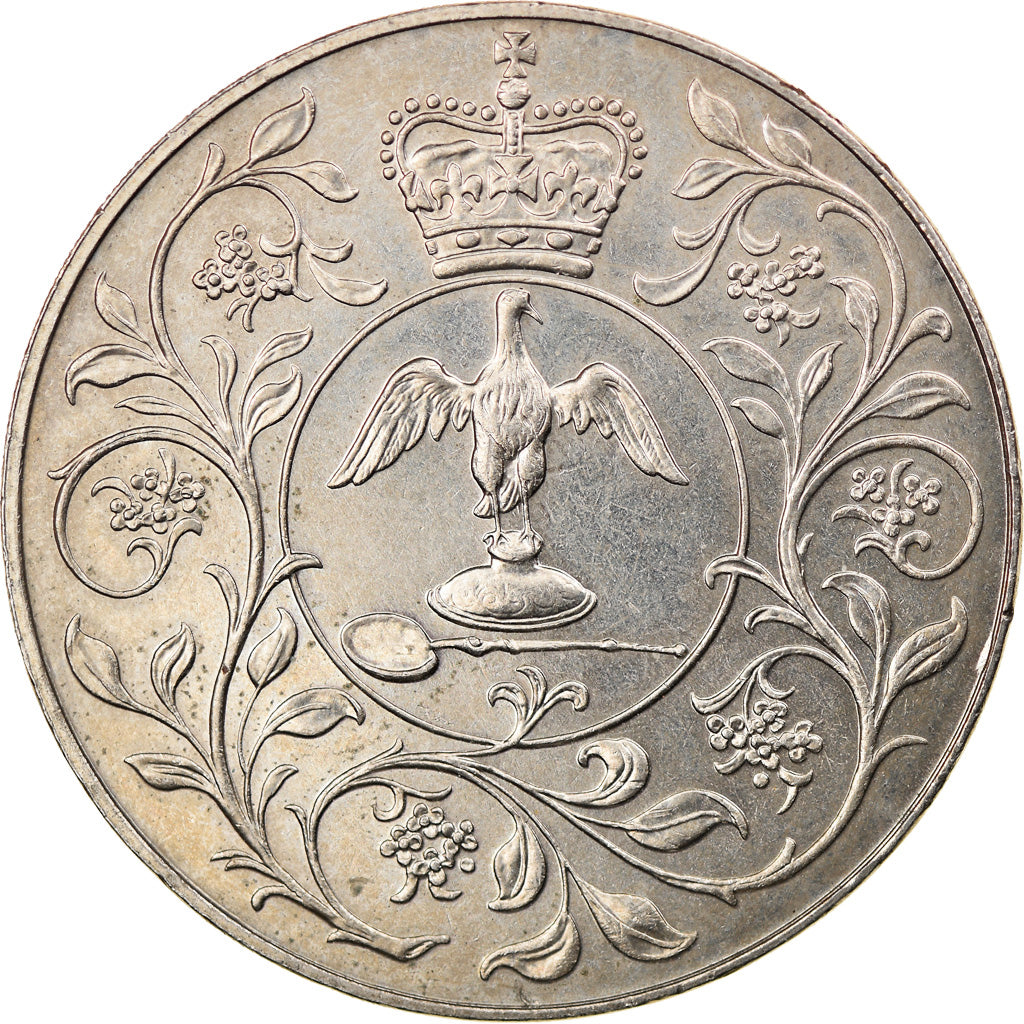 Moneta, Gran Bretagna, Elizabeth II, 25 New Pence, 1977, BB+, Rame-nichel