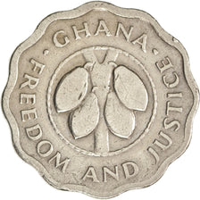 Ghana, 2-1/2 Pesewas, 1967, AU(50-53), Copper-nickel, KM:14