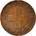 Coin, Switzerland, Rappen, 1951, Bern, VF(20-25), Bronze, KM:46