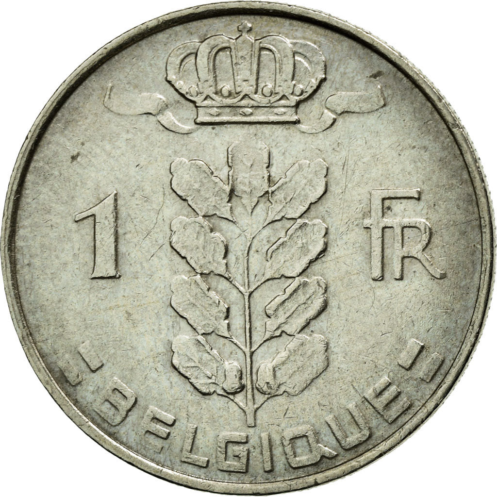 Coin, Belgium, Franc, 1966, AU(50-53), Copper-nickel, KM:142.1
