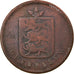 Coin, Guernsey, 4 Doubles, 1830, Heaton, VF(20-25), Copper, KM:2