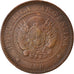 Moneta, Argentina, Centavo, 1884, BB, Bronzo, KM:32
