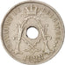 Belgio, 25 Centimes, 1928, BB+, Rame-nichel, KM:68.1