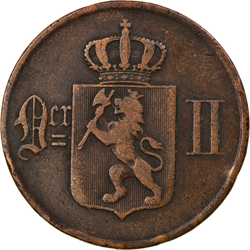 Coin, Norway, 5 Öre, 1902, EF(40-45), Bronze, KM:349
