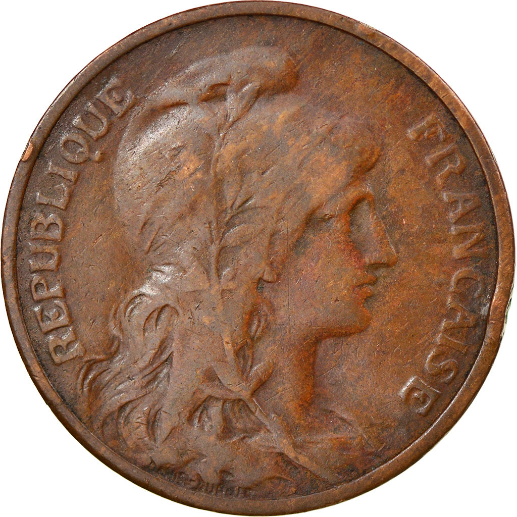 Coin, France, Dupuis, 5 Centimes, 1915, Paris, VF(30-35), Bronze, KM:842, Le