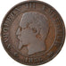 Moneda, Francia, Napoleon III, Napoléon III, 5 Centimes, 1856, Lyon, BC+