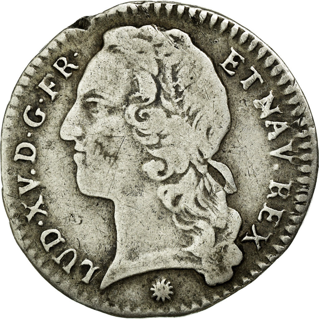 Coin, France, Louis XV, 1/10 Écu au bandeau, 12 Sols, 1/10 ECU, 1746, Lyon