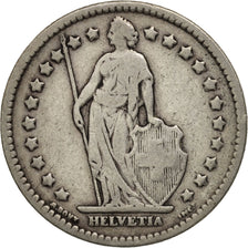 Schweiz, Franc, 1914, Bern, S+, Silber, KM:24