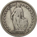 Schweiz, Franc, 1914, Bern, S+, Silber, KM:24
