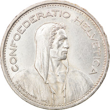 Coin, Switzerland, 5 Francs, 1953, Bern, AU(50-53), Silver, KM:40