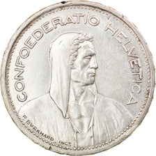Coin, Switzerland, 5 Francs, 1954, Bern, EF(40-45), Silver, KM:40