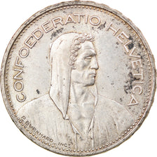 Coin, Switzerland, 5 Francs, 1940, Bern, EF(40-45), Silver, KM:40