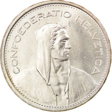 Coin, Switzerland, 5 Francs, 1967, Bern, AU(55-58), Silver, KM:40