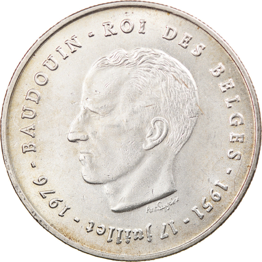 Coin, Belgium, 250 Francs, 250 Frank, 1976, EF(40-45), Silver, KM:157.1