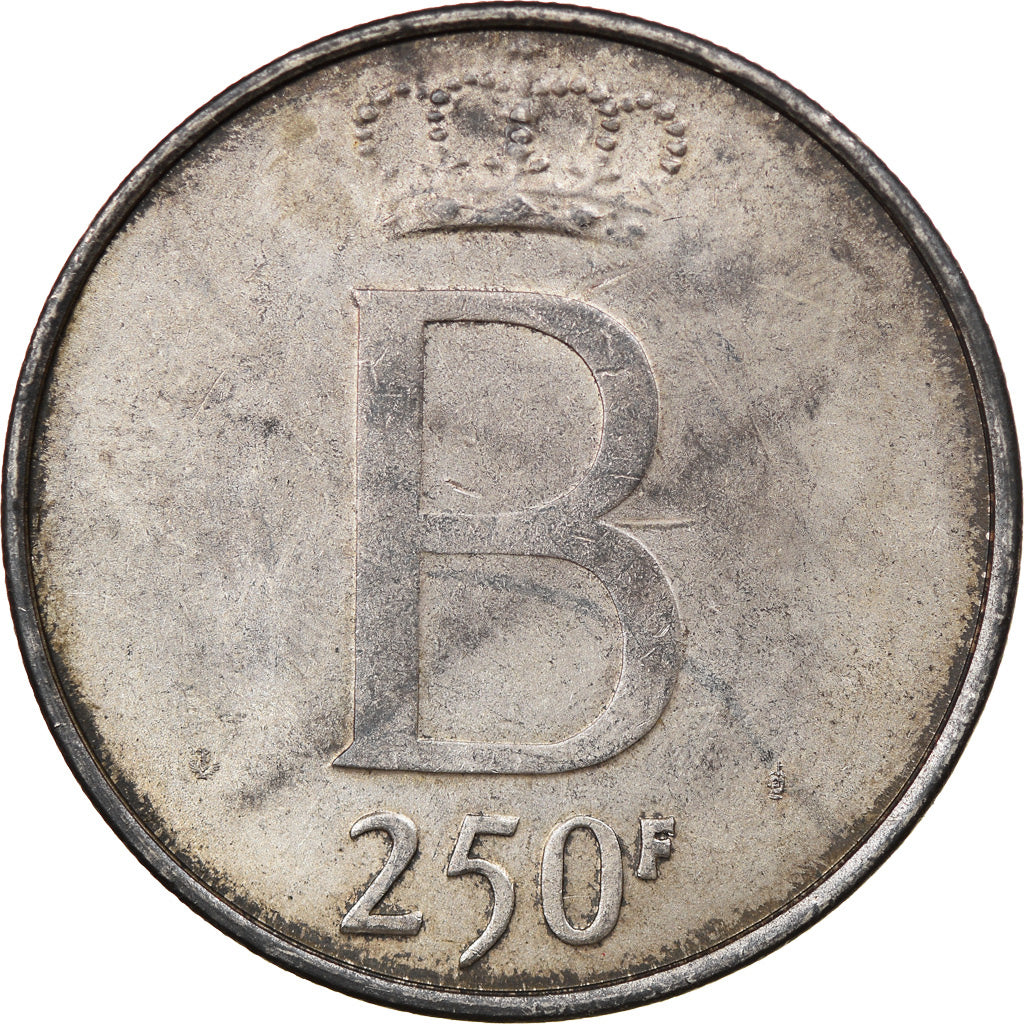 Coin, Belgium, 250 Francs, 250 Frank, 1976, VF(30-35), Silver, KM:157.1