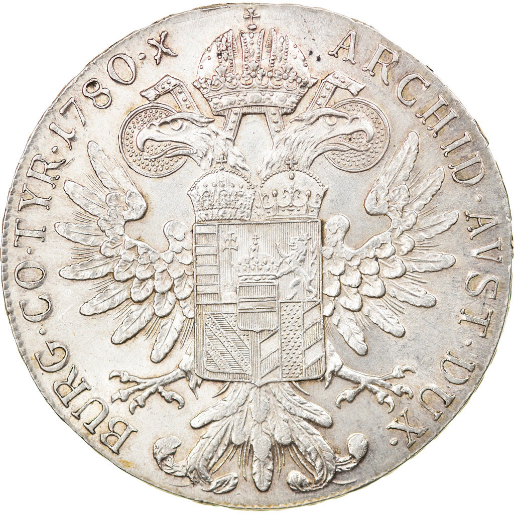 Coin, Austria, Joseph II, Marie-Thérèse, Thaler, 1780, Vienne, AU(55-58)