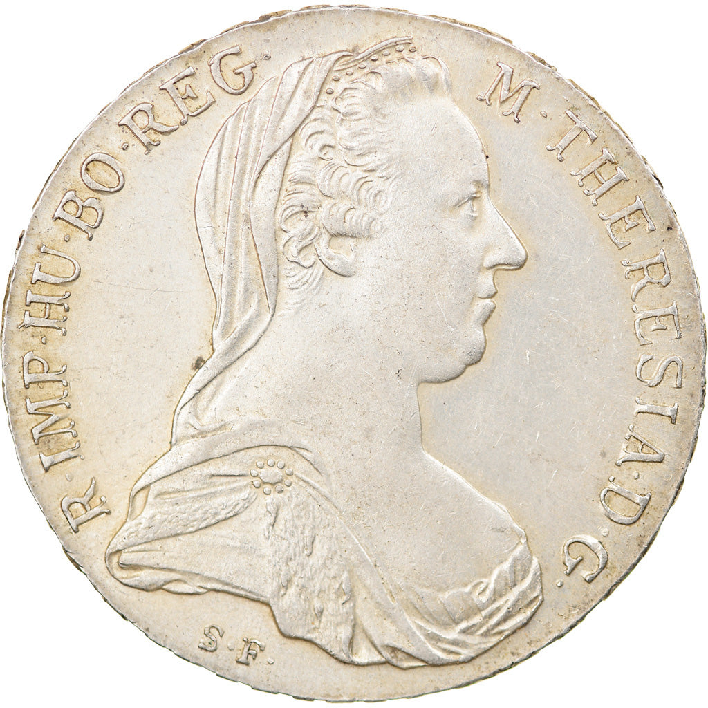 Coin, Austria, Joseph II, Marie-Thérèse, Thaler, 1780, Vienne, AU(50-53)