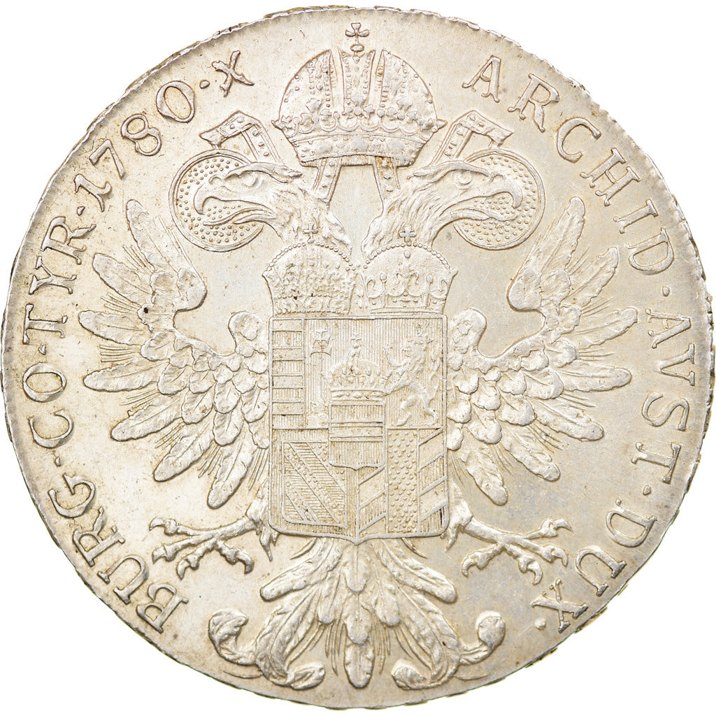 Coin, Austria, Joseph II, Marie-Thérèse, Thaler, 1780, Vienne, AU(50-53)