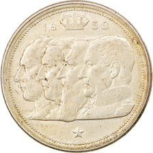 Coin, Belgium, 100 Francs, 100 Frank, 1950, EF(40-45), Silver, KM:138.1