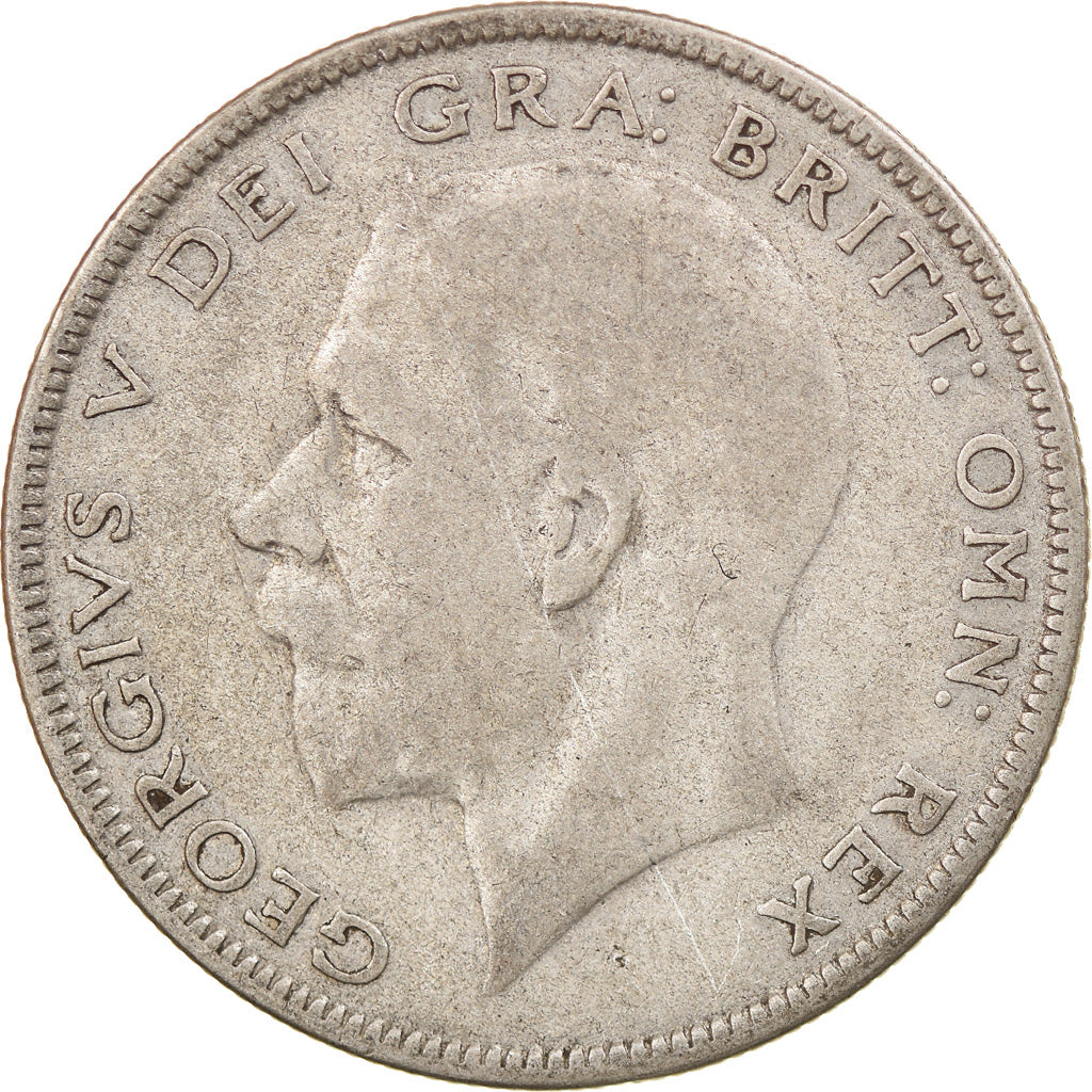 Coin, Great Britain, George V, 1/2 Crown, 1928, EF(40-45), Silver, KM:835