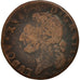 France, Louis XVI, 1/2 Sol ou 1/2 sou, 1779, Aix, B+, Cuivre, KM:586.16, Gad 349