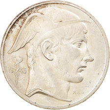 Coin, Belgium, 50 Francs, 50 Frank, 1948, AU(50-53), Silver, KM:136.1