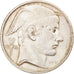 Moeda, Bélgica, 50 Francs, 50 Frank, 1948, EF(40-45), Prata, KM:136.1