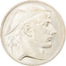 Moneda, Bélgica, 50 Francs, 50 Frank, 1948, MBC+, Plata, KM:137