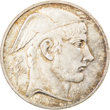 Münze, Belgien, 50 Francs, 50 Frank, 1948, S+, Silber, KM:137
