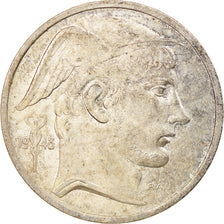 Coin, Belgium, 50 Francs, 50 Frank, 1948, EF(40-45), Silver, KM:137