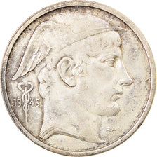 Munten, België, 50 Francs, 50 Frank, 1949, ZF, Zilver, KM:136.1