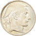 Munten, België, 50 Francs, 50 Frank, 1950, ZF+, Zilver, KM:137