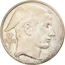 Coin, Belgium, 50 Francs, 50 Frank, 1950, EF(40-45), Silver, KM:137