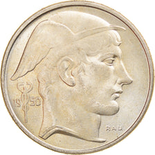 Coin, Belgium, 50 Francs, 50 Frank, 1950, EF(40-45), Silver, KM:137