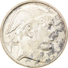 Coin, Belgium, 50 Francs, 50 Frank, 1950, VF(30-35), Silver, KM:137