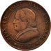 ITALIAN STATES,PAPAL STATES,Pius IX,Soldo,1866,Rome,VF(20-25),KM1372.2