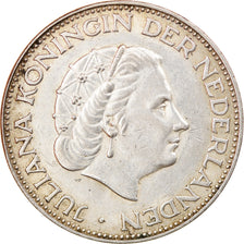 Coin, Netherlands, Juliana, 2-1/2 Gulden, 1959, AU(50-53), Silver, KM:185