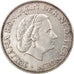 Münze, Niederlande, Juliana, 2-1/2 Gulden, 1959, SS+, Silber, KM:185