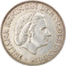 Coin, Netherlands, Juliana, 2-1/2 Gulden, 1959, EF(40-45), Silver, KM:185