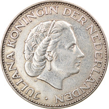 Münze, Niederlande, Juliana, 2-1/2 Gulden, 1959, SS, Silber, KM:185