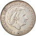Coin, Netherlands, Juliana, 2-1/2 Gulden, 1959, EF(40-45), Silver, KM:185