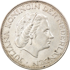 Monnaie, Pays-Bas, Juliana, 2-1/2 Gulden, 1960, TTB+, Argent, KM:185