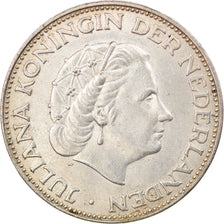 Coin, Netherlands, Juliana, 2-1/2 Gulden, 1960, AU(50-53), Silver, KM:185
