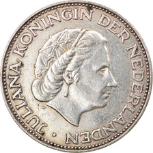 Monnaie, Pays-Bas, Juliana, 2-1/2 Gulden, 1960, TTB, Argent, KM:185